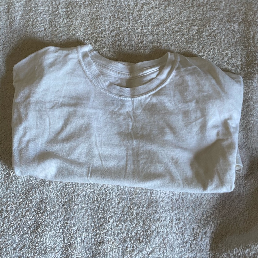 Plain white shirt small